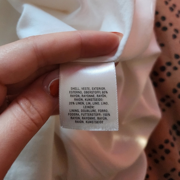 Anthropologie Antigua Button Linen Blend Dress - Picture 8 of 9